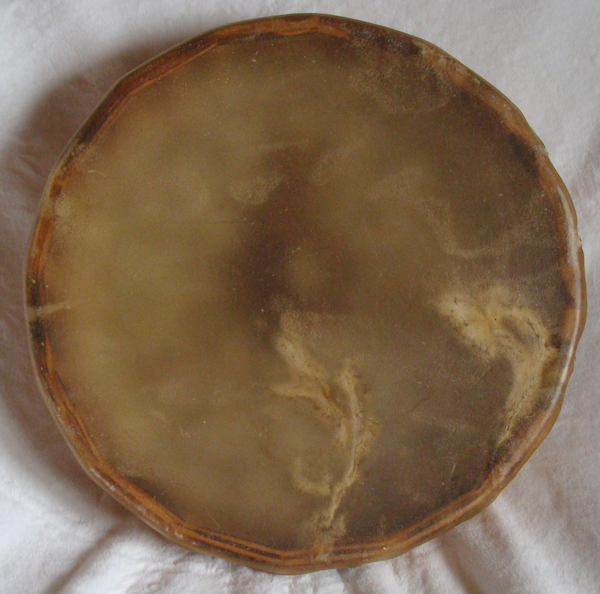 tambour bison brut recto